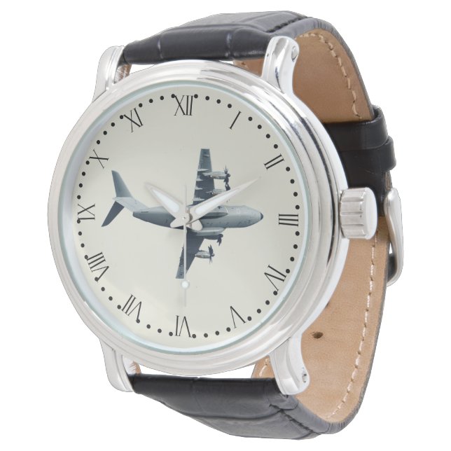 Atlas A400M-Vliegtuig - 1 Horloge (Gekanteld)