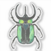 Atlas Beetle Love Bug Sticker (Voorkant)