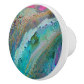 Atlas-bergen van Marokko - Terra-satelliet Keramische Knop (Rechts)