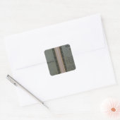 Atlas bij Worcester's epitome Vierkante Sticker (Envelop)