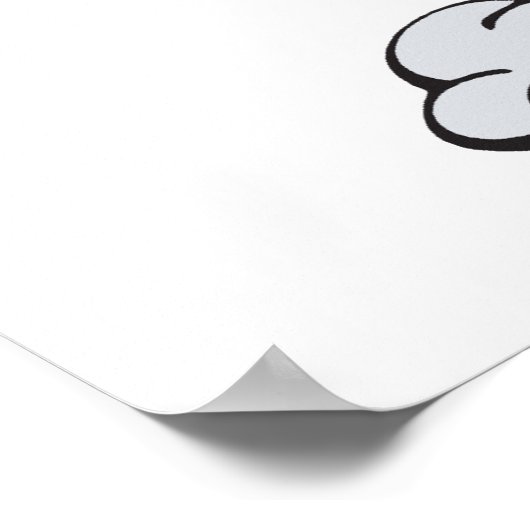 atlas bowlingbal poster (Hoek)