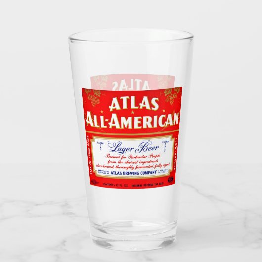Atlas Brewing Company, Chicago, Verenigde Staten Glas (Achterkant)