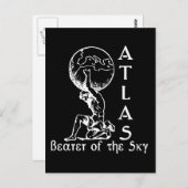 Atlas Briefkaart (Voorkant / Achterkant)