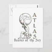 Atlas Briefkaart (Voorkant / Achterkant)