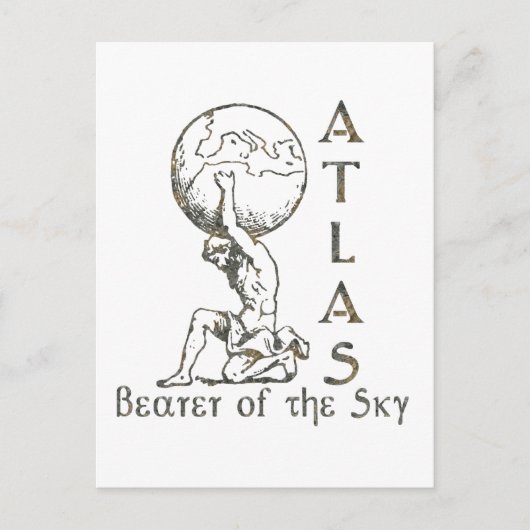 Atlas Briefkaart (Voorkant)