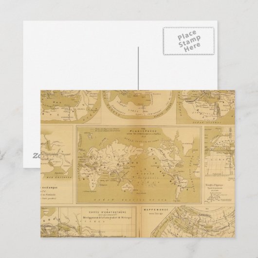 Atlas Briefkaart (Voorkant / Achterkant)