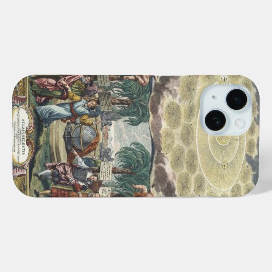 Atlas Coelestis van Doppelmaier,  astronomie Case-Mate iPhone Case (Achterkant (horizontaal))