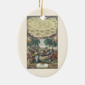 Atlas Coelestis van Doppelmaier,  astronomie Keramisch Ornament (Achterkant)
