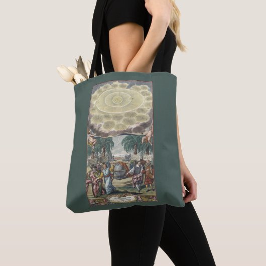 Atlas Coelestis van Doppelmaier,  astronomie Tote Bag (Dichtbij)