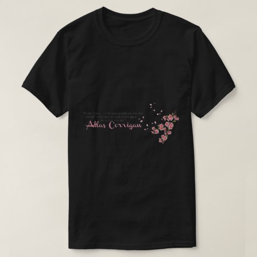 Atlas Corrigan - Colleen Hoover Cotton Canvas tas T-shirt (Design voorkant)