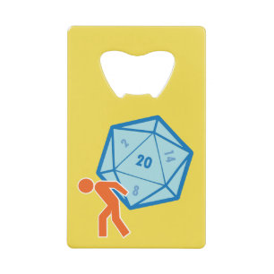 Atlas D20 CC Bottle Opener Creditkaart Flessenopener