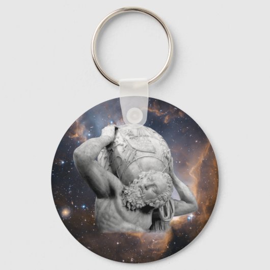 Atlas die de Heavens ophoudt Sleutelhanger (Voorkant)