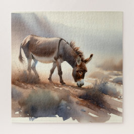 Atlas Donkey AREF409 - Watercolor Legpuzzel