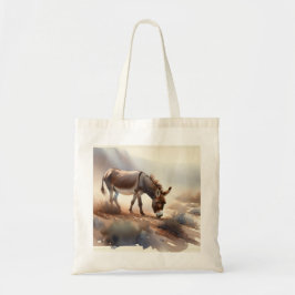 Atlas Donkey AREF409 - Watercolor Tote Bag