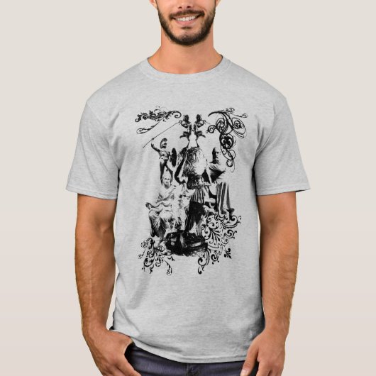 Atlas en de danspan 1 t-shirt (Voorkant)