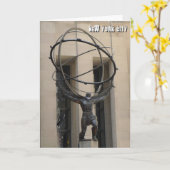 Atlas Holding Heavens - kaart (Gele Bloem)