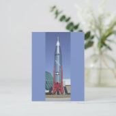 Atlas icbm in het strategisch luchtruimmuseum Nebr Briefkaart (Staand voorkant)