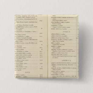 Atlas international vierkante button 5,1 cm