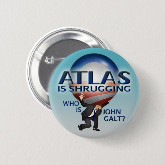 Atlas is Button aan het slijpen (Voorkant /achterkant)