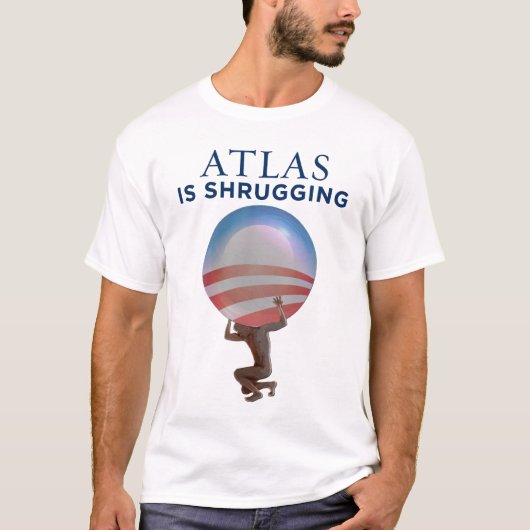 Atlas is een scharnierende T-shirt (Voorkant)
