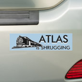 Atlas is Shrugging Bumpersticker (Op auto)