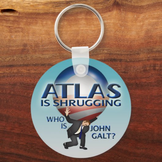 Atlas is Sleutelhanger aan het slijpen (Voorkant)