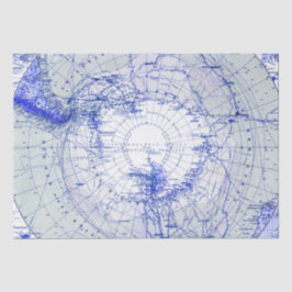Atlas kaart tissuepapier