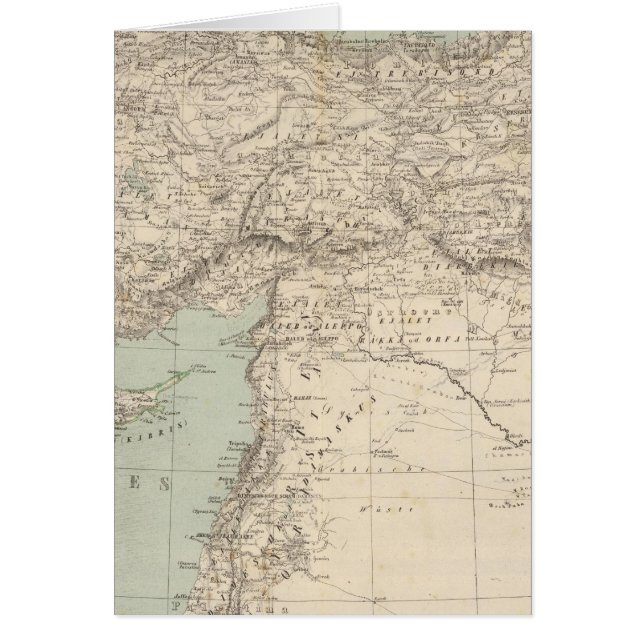 Atlas-kaart van Turkije (Voorkant)