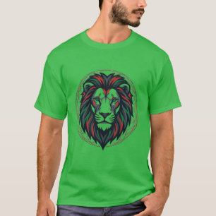 Atlas Leeuw T-Shirt   Marokkaanse Leeuwenkop Shirt