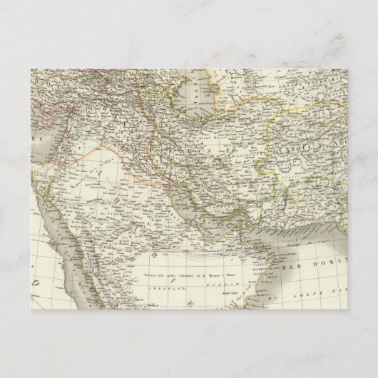 Atlas Map 2 Midden-Oosten Briefkaart (Voorkant)