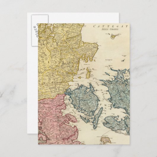 Atlas Map Briefkaart (Voorkant / Achterkant)