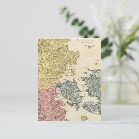 Atlas Map Briefkaart (Staand voorkant)
