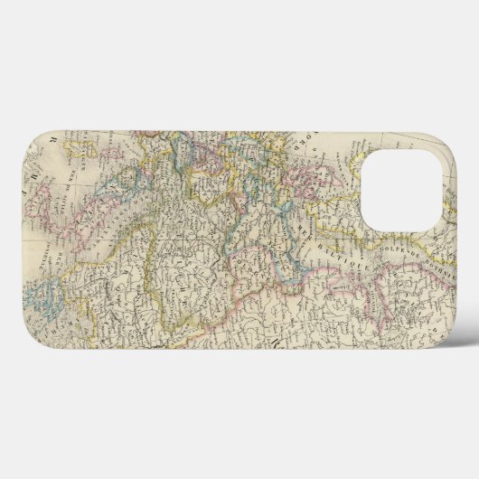 Atlas Map Case-Mate iPhone Case (Achterkant (horizontaal))