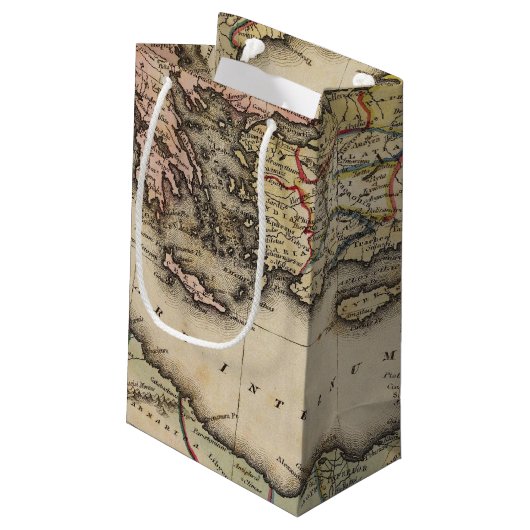 Atlas Map Midden-Oosten Klein Cadeauzakje (Achterkant Gekanteld)