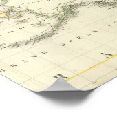 Atlas Map Noord-Amerika Poster (Hoek)