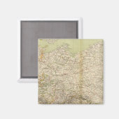 Atlas Map Noord-Duitsland Magneet (Voorkant / Achterkant)