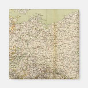 Atlas Map Noord-Duitsland Magneet