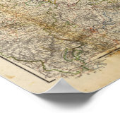 Atlas Map Noord-Duitsland Poster (Hoek)