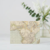 Atlas Map of Africa Briefkaart (Staand voorkant)