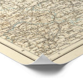 Atlas Map of France Poster (Hoek)