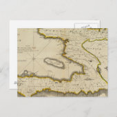 Atlas Map of Haiti Briefkaart (Voorkant / Achterkant)