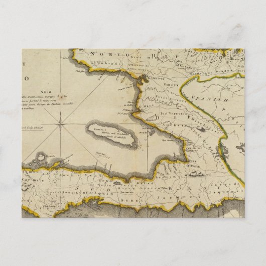 Atlas Map of Haiti Briefkaart (Voorkant)