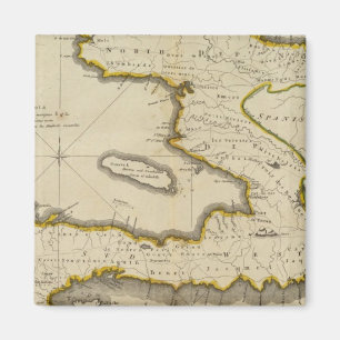 Atlas Map of Haiti Magneet