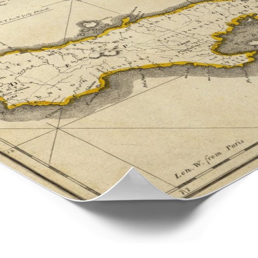 Atlas Map of Haiti Poster (Hoek)