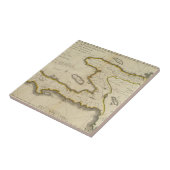 Atlas Map of Haiti Tegeltje (Zijkant)