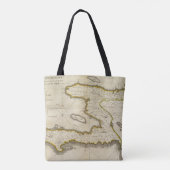 Atlas Map of Haiti Tote Bag (Achterkant)