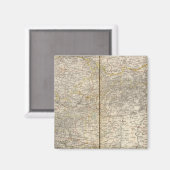 Atlas Map Oostenrijk Magneet (Voorkant / Achterkant)