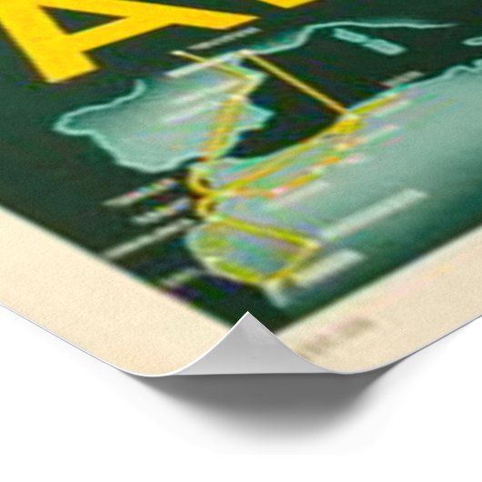 Atlas  Maroc Casablanca Adv Poster (Hoek)