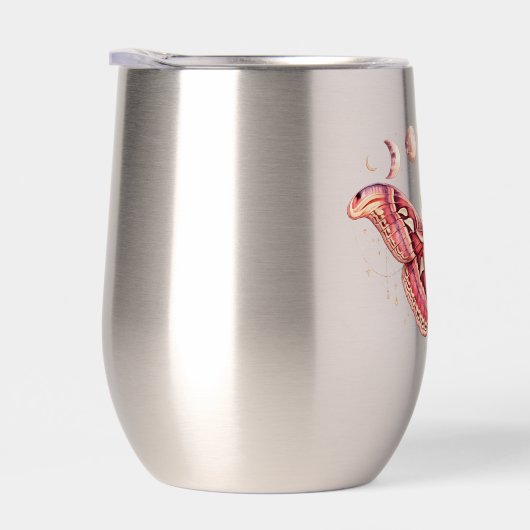 Atlas Moth Celestial Moon Phase | Boho Lunar Art (Rechts)