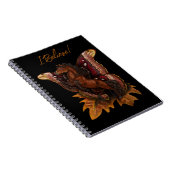 Atlas Moth Fairy Horse-rugzak Notitieboek (Rechterzijde)